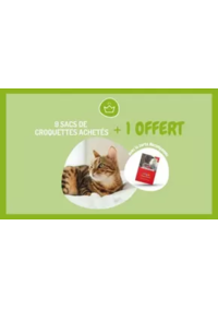 Prospectus Médor et compagnie Epinal : 9 sacs de croquettes ou de litière achetés, le 10ème offert