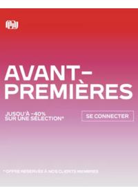 Prospectus Minelli Beaune : Avant - Premières