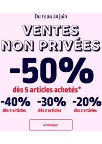 Prospectus Kiabi IBOS : Ventes non Privées jusqu'à -50%