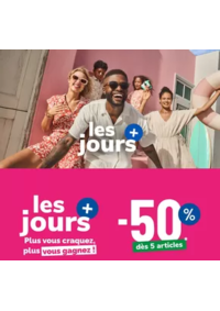 Prospectus La Halle Mondeville CC MONDEVILLAGE - 210 RUE JOSEPH JACQUARD : Les jours +