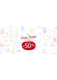 Prospectus Mondial Tissus NANCY LAXOU : Ventes Privées jusqu'à -50%