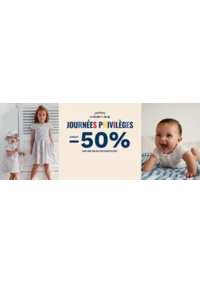 Prospectus Petit Bateau BESANÇON 44 rue des Granges : Journées privilèges