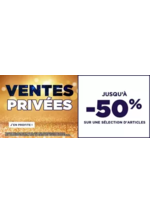 Promos et remises  : Ventes privées