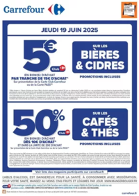 Prospectus Cora MONDELANGE - HAGONDANGE : Spécial remises boissons