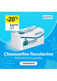 Prospectus irrijardin PERPIGNAN : Chaussettes floculantes