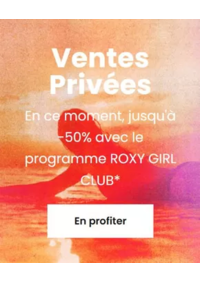 Prospectus Roxy Avoriaz : Ventes Privées jusqu'à -50%