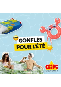 Prospectus Gifi JONZAC : Petits ou grands, soyez gonflés pour l'été !