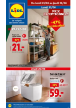 Prospectus Lidl : Chez Lidl, retrouvez la nouvelle sélection Parkside, toujours à petits prix !