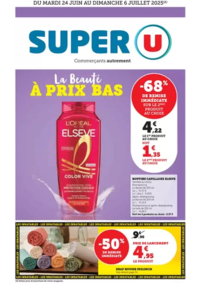 Prospectus Super U LANDIVISIAU : Spécial Beauté