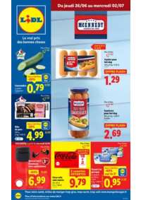 Prospectus Lidl SUCY EN BRIE : Hot-dogs, popcorn, pancakes… Lidl vous emmène aux USA avec des saveurs 100% américaines !