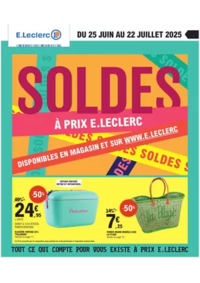 Prospectus E.Leclerc COGNAC : SOLDES DETE