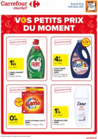 Prospectus Carrefour Market PONT L'ABBE D'ARNOULT : LES PETITS PRIX DU MOMENT !