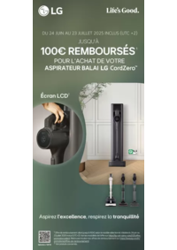 Prospectus Copra PALAISEAU : LG vous rembourse jusqu'à 100€
