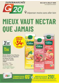 Prospectus G20 JUIGNÉ-SUR-LOIRE : Opete Tract G20