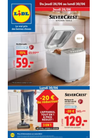 Prospectus Lidl MONTROUGE 74 avenue Marx Dormoy : À l'occasion des soldes, retrouvez chez Lidl de nombreux produits à prix réduits