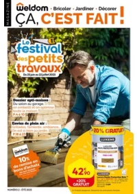 Prospectus Weldom : Le festival des petits travaux