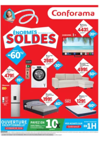 Prospectus Conforama SENS : Soldes