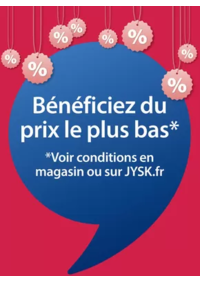 Prospectus Jysk DREUX : Offres exceptionnelles