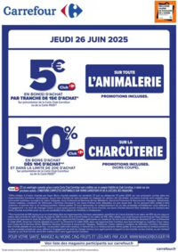 Prospectus Carrefour LES ULIS : UNIQUEMENT CE JEUDI 26 JUIN DANS VOTRE MAGASIN
