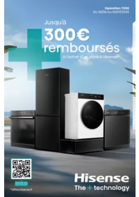 Prospectus Boulanger Mâcon : OFFRE Hisense : jusqu'à 300€ remboursés !