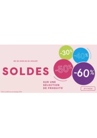 Prospectus Passion Beautés Château-thierry : Soldes : profitez jusqu'à -60% sur une sélection de produits