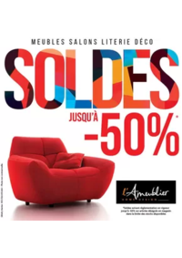 Prospectus L'ameublier MASNY : L’été est là… et votre intérieur aussi mérite sa dose de soleil !