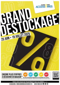 Prospectus Narbonne Accessoires SAINT-ALBAN : Grand destockage