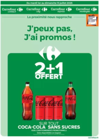 Prospectus Carrefour Drive PONTAULT COMBAULT : J'PEUX PAS, J'AI PROMOS DU 01 AU 13 JUILLET 2025