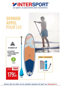 Prospectus Intersport MARSAC SUR L'ISLE : Dernier appel pour les
