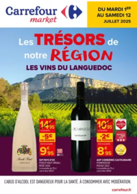 Prospectus Carrefour Drive LAMORLAYE : LES VINS DU LANGUEDOC