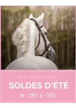Promos et remises  : Jusqu’à -60% sur une sélection de produits cheval & cavalier