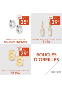 Prospectus Trésor Bijoux ISLE ADAM : Catalogue Trésor Bijoux