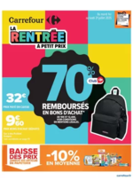 Prospectus Cora : La rentrée à petit prix
