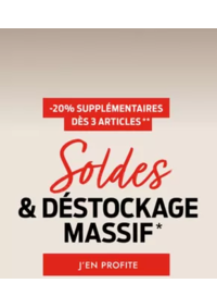 Prospectus Christine Laure SARAN : -20% supplémentaires dès 3 articles achetés !