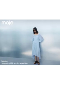 Prospectus Maje LE CHESNAY : SOLDES jusqu'à -50 %