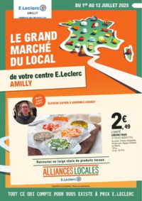 Prospectus E.Leclerc AMILLY : Alliances locales 25M005