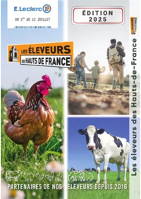 Prospectus E.Leclerc NOEUX LES MINES : Grand marché du local + cahier E des Hdf