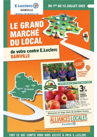 Prospectus E.Leclerc DAINVILLE : ALLIANCES LOCALES