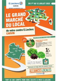Prospectus E.Leclerc CARVIN : ALLIANCES LOCALES