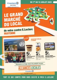 Prospectus E.Leclerc MAYENNE : Catalogue Alliances Locales