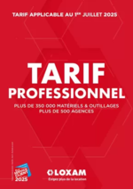 Promos et remises  : Tarifs professionnels