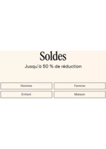 Promos et remises  : Soldes Jusqu’à 50 % de réduction