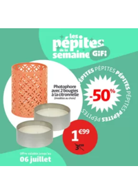 Prospectus Gifi BARENTIN : Profitez des pépites de la semaine chez GiFi : du 2 au 6 juillet une sélection de produits à PRIX FO