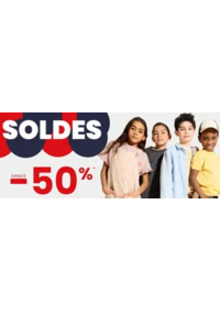 Prospectus Okaïdi EVRY : Soldes jusqu'à -50%