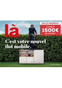 Prospectus cuisinella AUBAGNE : L'îlot qui suit toutes vos envies, même passagères