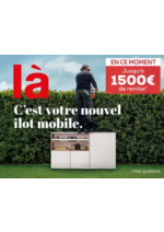 Prospectus cuisinella : L'îlot qui suit toutes vos envies, même passagères