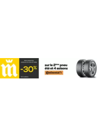 Prospectus Midas Chelles : OFFRE -30% SUR LE 2ème PNEU CONTINENTAL