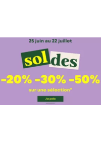 Prospectus Nature & Découvertes THIAIS : Soldes