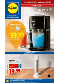 Prospectus Lidl CAGNES SUR MER : Ne manquez pas des offres jusqu'à -65% en supermarché Lidl ce jeudi !