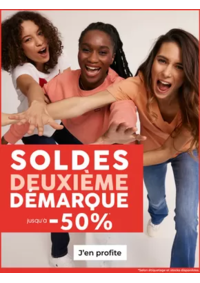 Prospectus CCV Rouen - Barentin : Soldes Deuxième Démarque Jusqu'à -50%